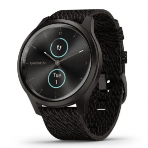 Garmin VIVOMOVE STYLE 42MM GUN/GRY FABRIC BAND