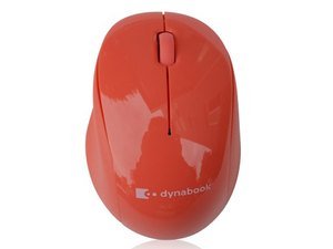 TOSHIBA Dynabook Pa5349a-1etm Bluetooth Optical Mouse T120 - Warm Red 