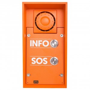 Axis Ip Safety - 2 Buttons & 10w Speaker Info/sos Labels