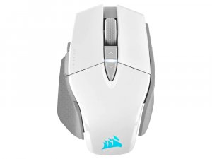 Corsair M65 Rgb Ultra Wireless White Tunable Fps Gaming Mouse 