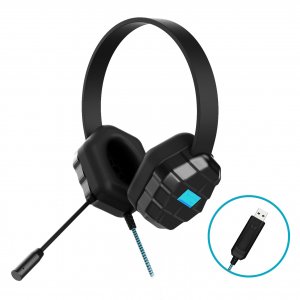 Gumdrop Droptech Usb B2 Rugged Headset  - Compatible With All Devices With Usb Connector