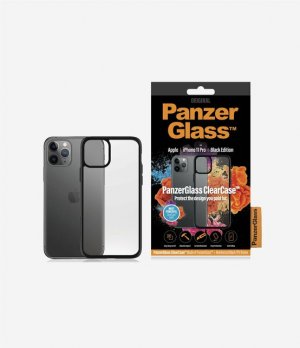 Panzer Glass Clearcase Apple Iphone 11 Pro - Black Edition (0222) Slim Fashionable Design