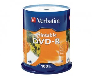 Verbatim  Dvd-r / 16x / 100 Cake / Azo Dvd-r16x 100 95153