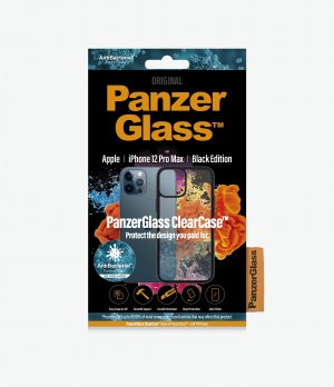 PanzerGlass Clearcase For Apple Iphone 12 Pro Max Black Frame