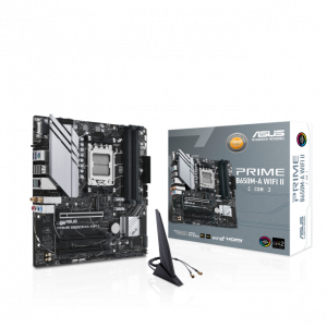 ASUS PRIME B650M-A WIFI II-CSM AM5 B650 Micro-ATX motherboard, DDR5