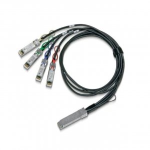 Mellanox Mcp7f00-a01ar30n Passive Dac Hybrid Cable,qsfp28(100gbe) To 4xsfp28(25gbe),1.5m,colored,30awg,ca-n