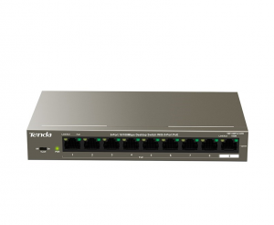 Tenda TEF1109P-8-102W 9-Port Fast Unmanaged Ethernet Switch with 8-Port PoE