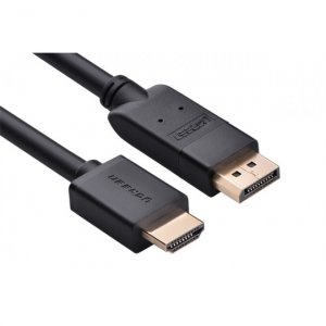 Ugreen 10204 Dp Male To Hdmi Male Cable 5m Black