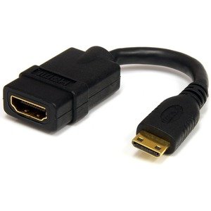 Startech.com Hdacfm5in 5in Hdmi To Hdmi Mini Adapter F/m