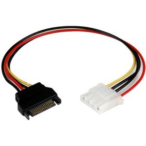 Startech.com Lp4satafm12 12in Sata To Lp4 Power Cable Adapter F/m
