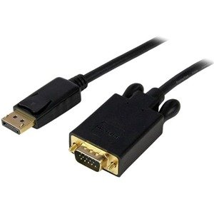 Startech.com Dp2vgamm3b 3ft Displayport Dp To Vga Adapter