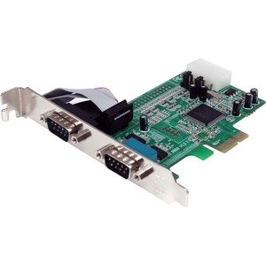 Startech.com Pex2s553 2 Port Pcie Serial Adapter Card W/ 16550