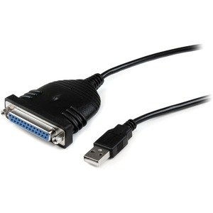 Startech.com Icusb1284d25 6ft Usb To Db25 Parallel Printer Cable