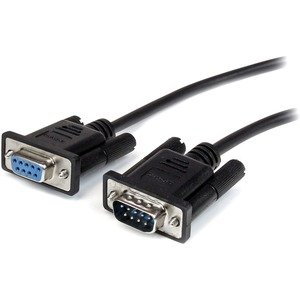 Startech.com Mxt1003mbk 3m Straight Through Serial Cable M/f Bk