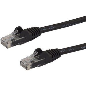 Startech.com N6patc1mbk 1m Black Snagless Cat6 Utp Patch Cable