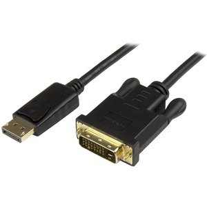 Startech.com Dp2dvi2mm3 Displayport To Dvi Converter Cable - 3ft