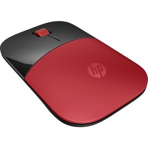 Hp V0l82aa Z3700 Wireless Mouse Cardinal Red Glossy