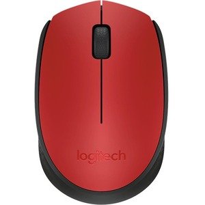 Logitech 910-004657 M171 Wireless Mouse Red