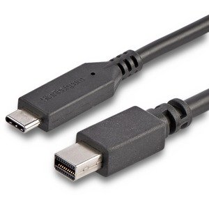 Startech.com Cdp2mdpmm6b Cable Usb C To Mini Displayport 1.8m