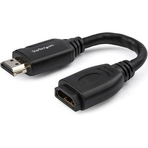 Startech.com Hd2mf6inl Cable - Hdmi 2.0 Port Saver - 15cm (6in)