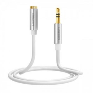 Ugreen 10778 3.5mm Male To 3.5mm Female Extension Cable 5m (white)