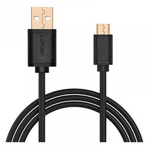 Ugreen 10836 1M Gold Plated Micro USB to USB M/M Cable