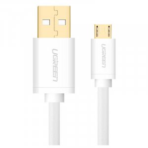 Ugreen 10848 1M Gold Plated Micro USB to USB M/M Cable - White