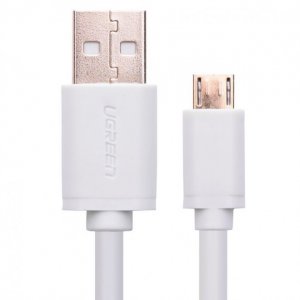 UGREEN Micro USB Male to USB Male cable Gold Plated 2M White