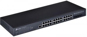 Tp-link Tl-sg3428x-ups Jetstream 24-port Gigabit L2+ Managed Switch With 4 10ge Sfp+ Slots And Ups Power Supply, 5-year Wty-(tl-sg3428x-ups)
