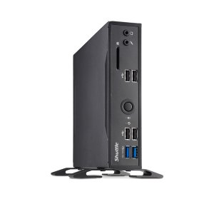 Shuttle Xpc Slim Ds20u Fanless Slim Pc With A Comet-lake-u Processor In Industrial Design