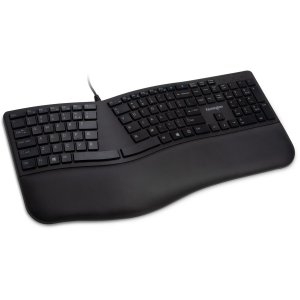 Kensington K75400us Pro Fit Ergonomic Wired Keyboard - Black