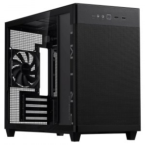 ASUS Prime AP201 Tempered Glass MicroATX Case Black