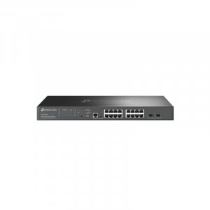 TP-Link SG3218XP-M2 Omada 16-Port 2.5G and 2-Port 10GE SFP+ L2+ Managed Switch