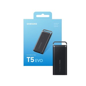 Samsung T5 Evo 4TB Portable External SSD - Black MU-PH4T0S/WW