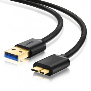Ugreen 10843 Usb 3.0 A Male To Micro B 3.0 Male Cable 2m