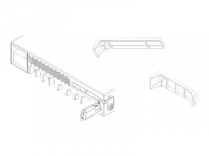 Lenovo 4m17a37602 Se350 Locking Bezel Dust Filter