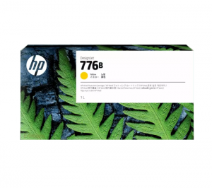 Hp 1xb14a 776b 1l Yellow Ink Cartridge 