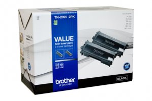 BROTHER Tn-2025 Toner Cartridge Twin Pack