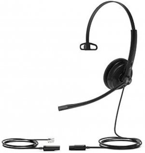 Yealink Yhs34-lite-mono Yhs34 Mono Wideband Headset, Foam Cushions - For Yealink Ip Phones