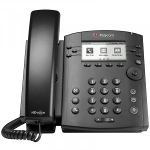 Polycom VVX 301 6-Line IP Phone with 2x 10/100 RJ45 ports 2200-48300-025