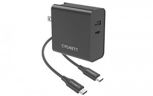 Cygnett 60W Wall Charger Travel Adapters USB-C & USB-A