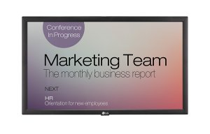 Lg 22sm3g 22 Fhd 250nits 10001 Contrast Webos 4.1 Digital Signage Display