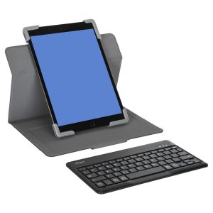Targus Thz861us Pro-tek Universal 9-11 In Rotating Bluetooth Keyboard Case (black)