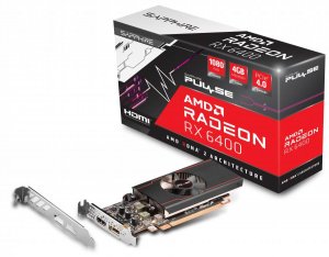 Sapphire PULSE Radeon RX 6400 GAMING, 4GB - Video Card