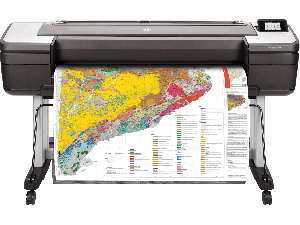 Hp 1vd87a Designjet T1700 44-in Postscript Printer