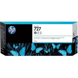 Hp 3wx21a 727b 300ml Gray Ink Cartridge