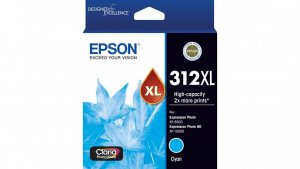 Epson 312xl Cyan Ink Claria Photo Hd Xp-8500 / Xp-15000