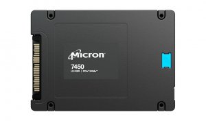 Micron 7400 3.84TB Gen4 Nvme Enterprise Ssd U.3 6800/5300 Mb/s R/w 1000k/180k Iops 25700tbw 1dwpd 2m Hrs Mtbf Server Data Centre 5yrs