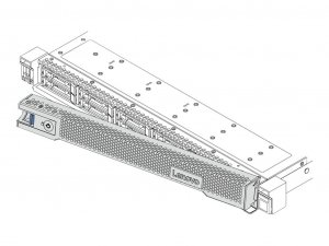 Lenovo Thinksystem Sr630 V2/sr645 Security Bezel V2