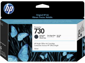 Hp 3ed45a 730b 130ml Matte Black Ink Cartridge